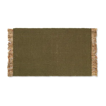 Tapis de porte Block 50x80 cm - Olive-natural - Ferm Living