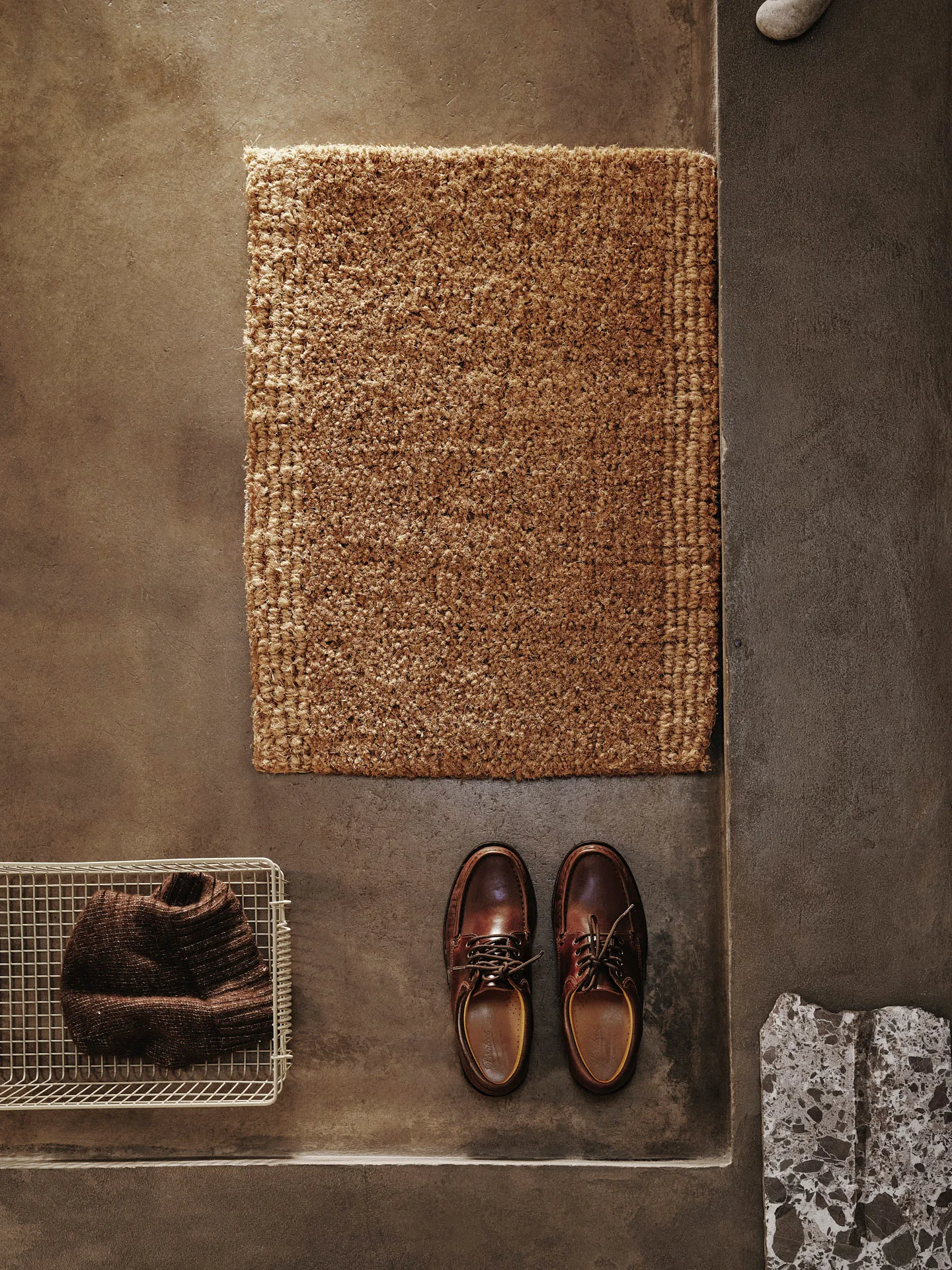 Tapis de porte Coir 50x70 cm, Natural Ferm Living