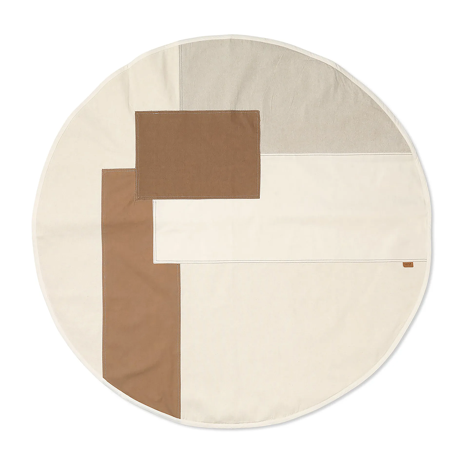 Tapis de sapin de Noël Tonal Ø120 cm, Natural Ferm Living