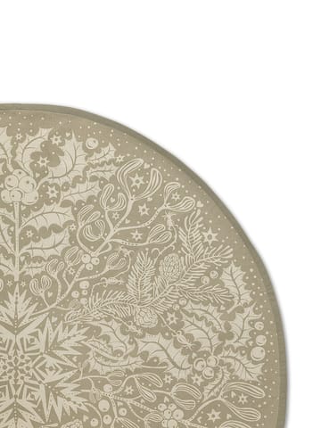 Tapis de sapin de Noël Winter Forest - sauge - Ferm Living