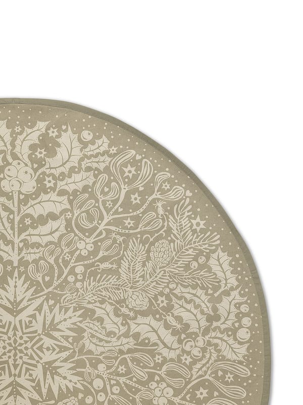 Tapis de sapin de Noël Winter Forest, sauge Ferm Living