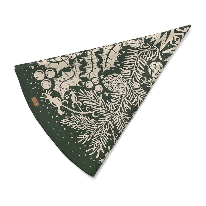 Tapis de sapin de Noël Winter Forest, vert foncé Ferm Living