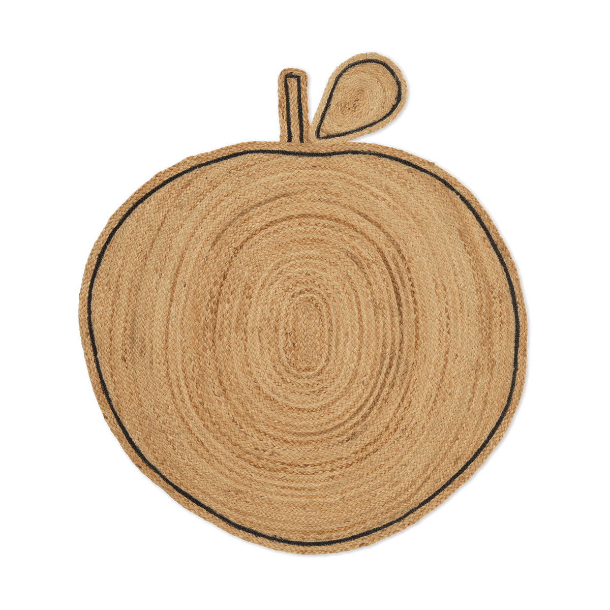 Ferm Living Tapis en jute Apple braided Naturel