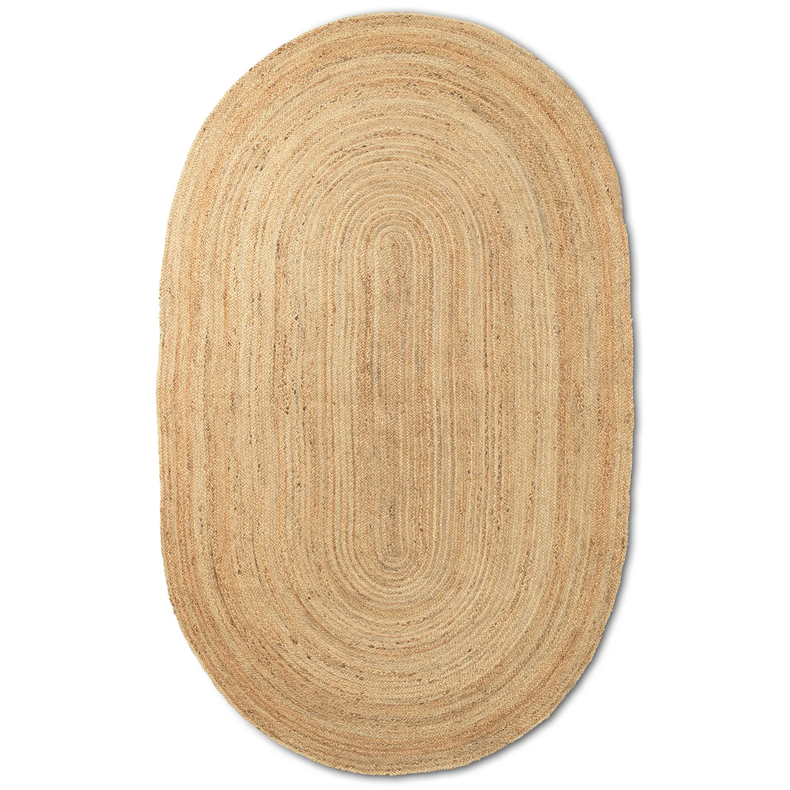 Tapis en jute Eternal Oval Large, Natural Ferm Living