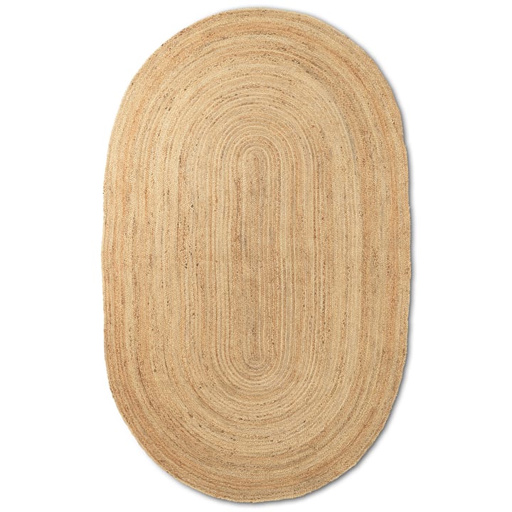 Tapis en jute Eternal Oval Large - Natural - Ferm LIVING