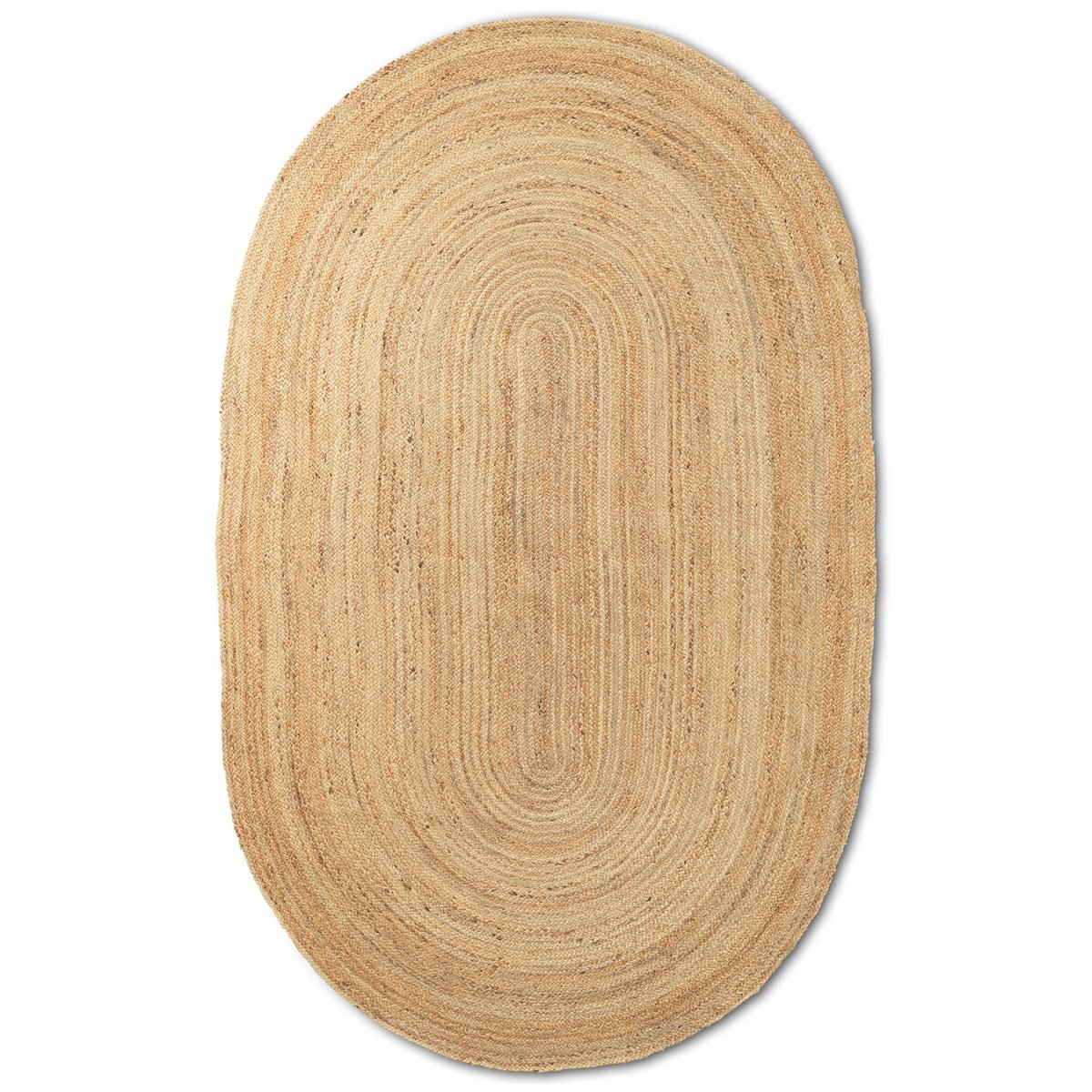 Ferm Living Tapis en jute Eternal Oval Large Natural