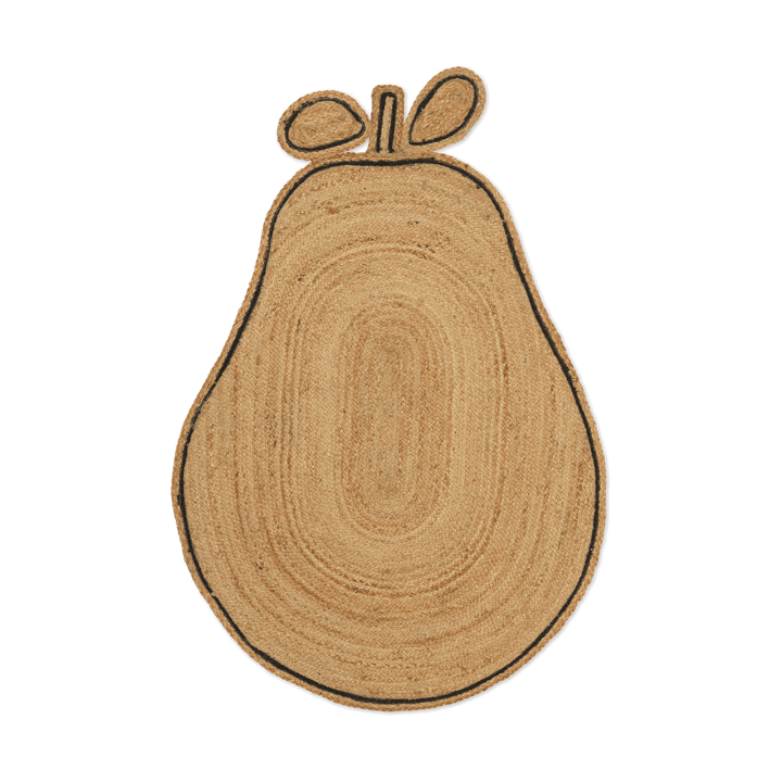Tapis en jute Pear braided - Naturel - Ferm LIVING