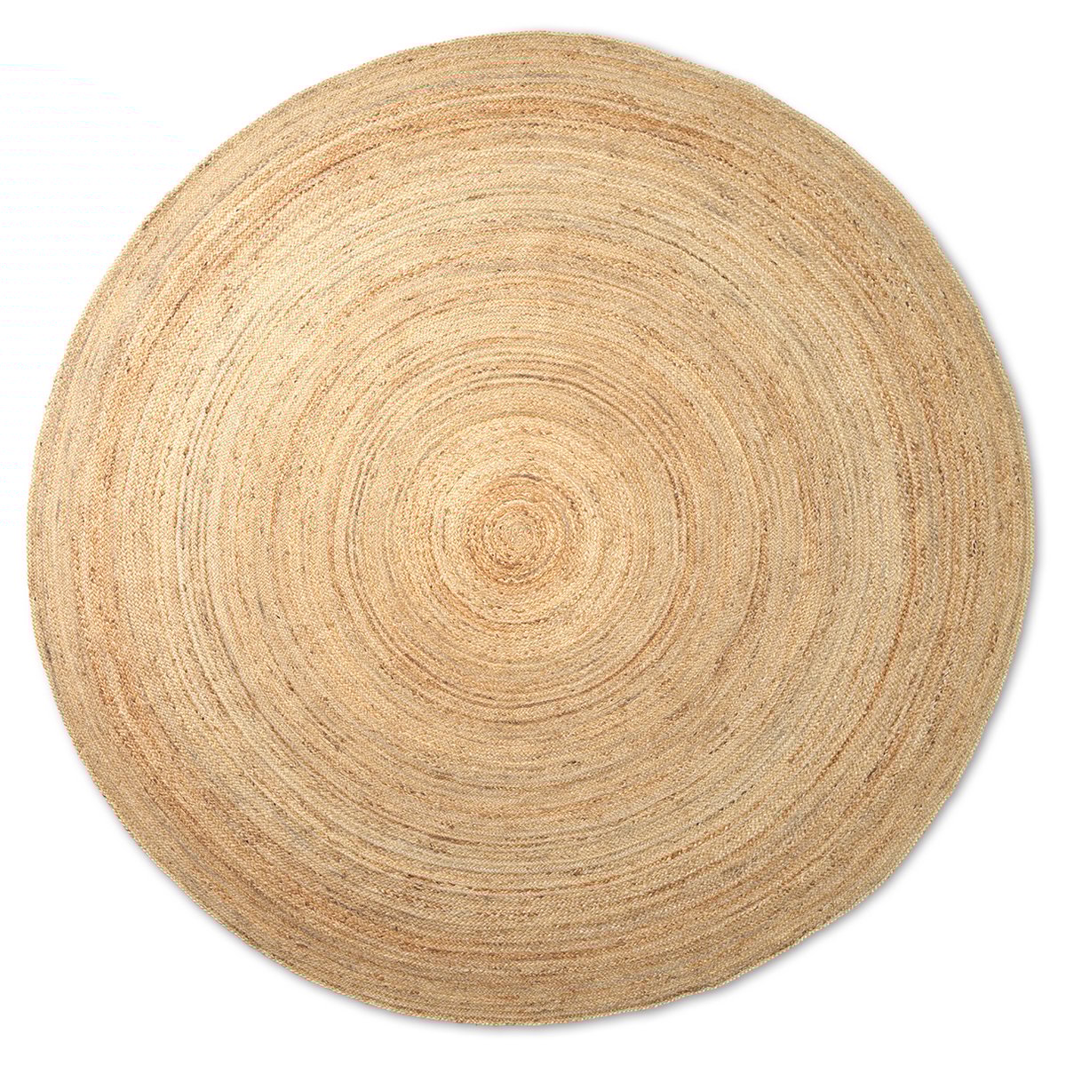 Ferm Living Tapis en jute rond Eternal large Natural