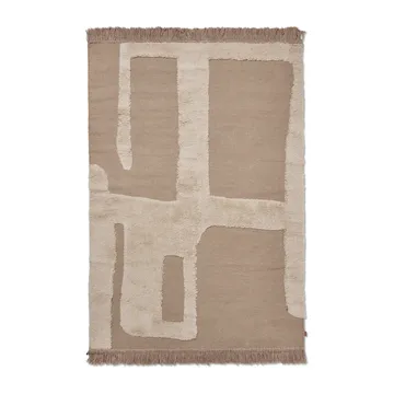 Tapis en laine Alley S 140x200 cm - Naturel - Ferm Living