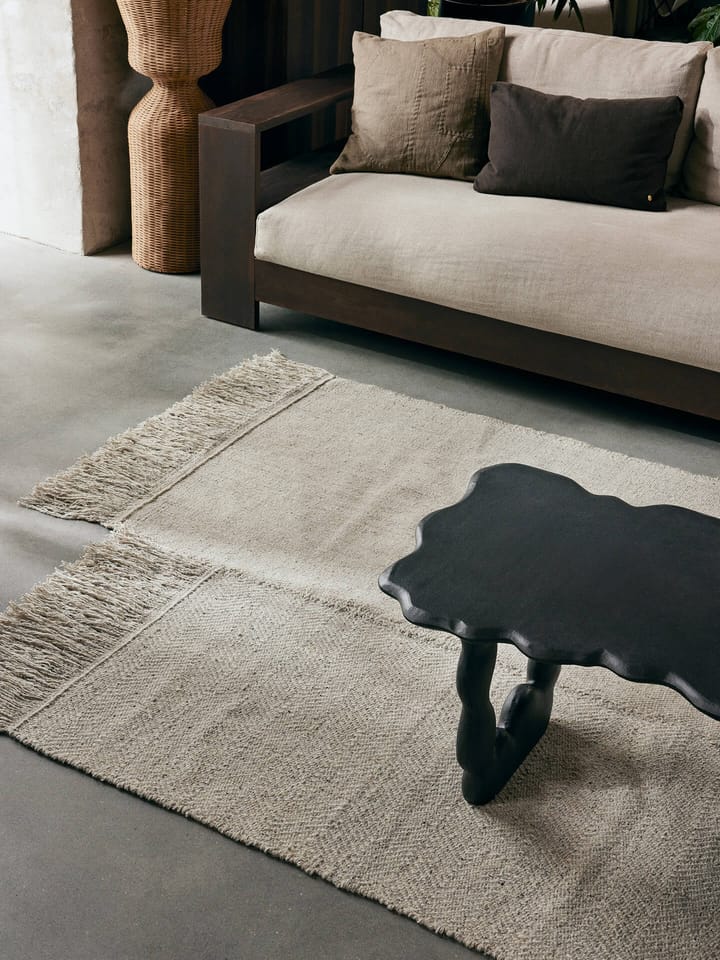 Tapis en laine Alter - Naturel, 160x270 cm - ferm LIVING