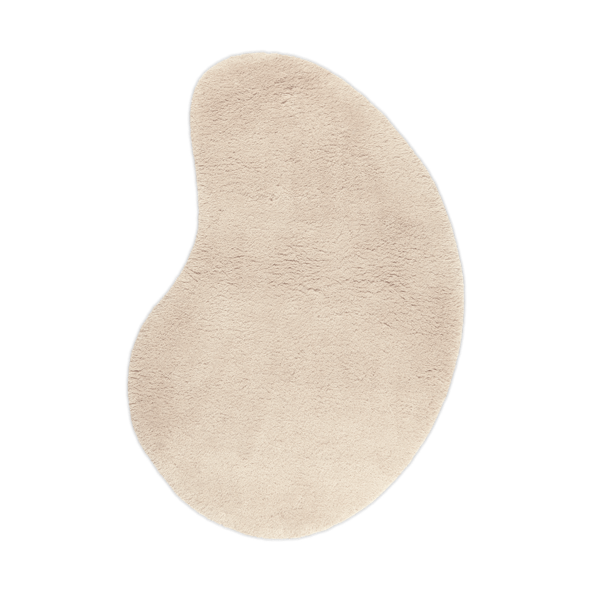 Ferm Living Tapis en laine Forma 103x155 cm Blanc cassé