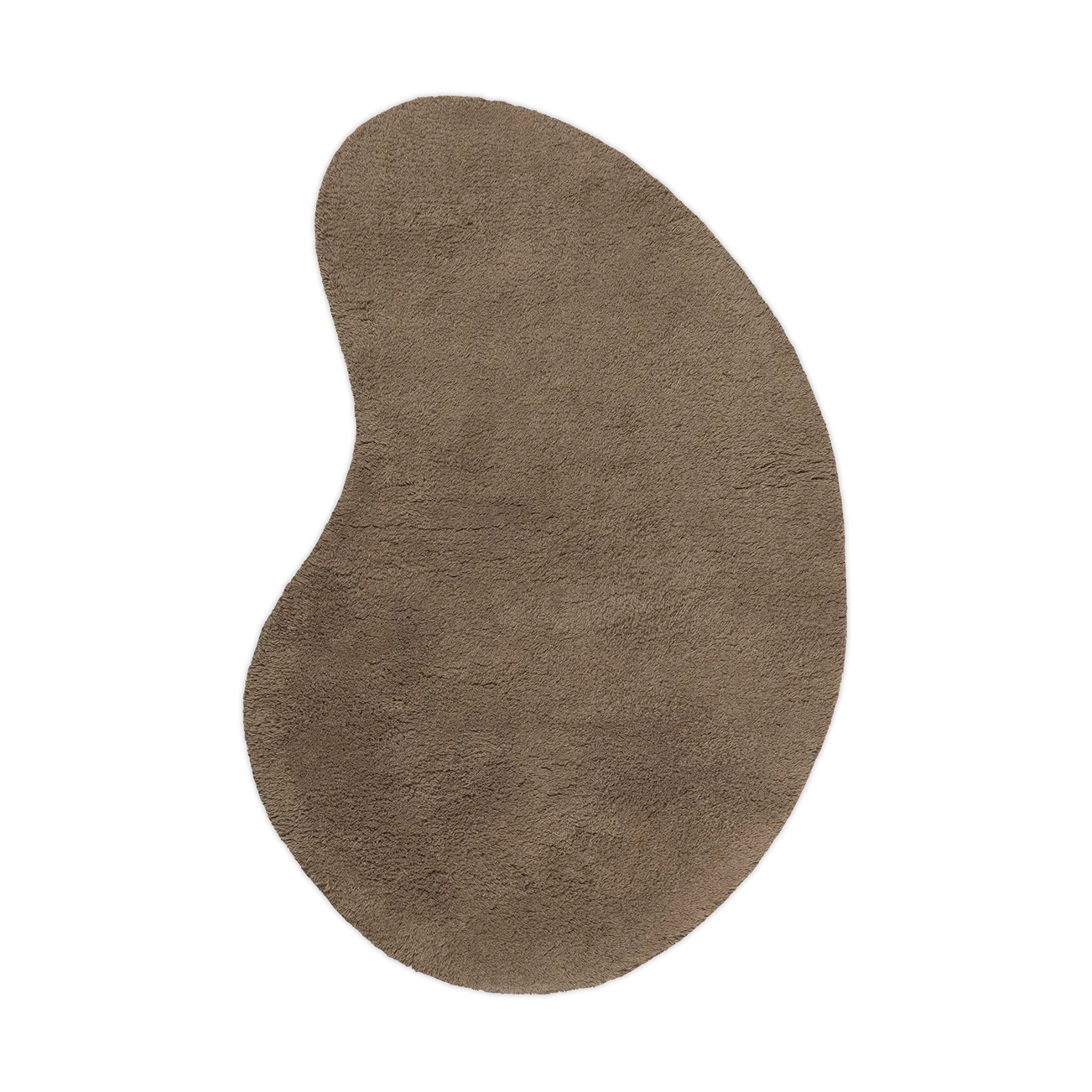 Tapis en laine Forma 103x155 cm, Marron cendré Ferm Living