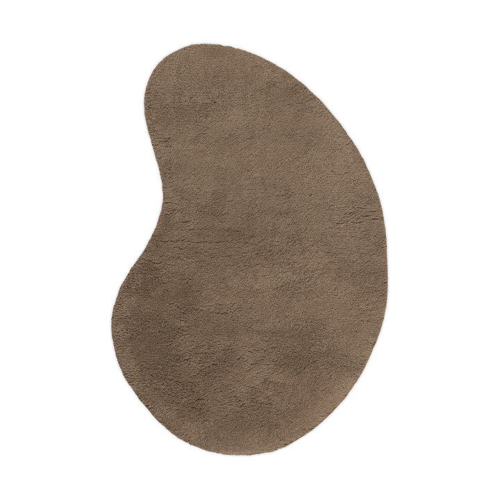 Tapis en laine Forma 103x155 cm - Marron cendré - Ferm LIVING