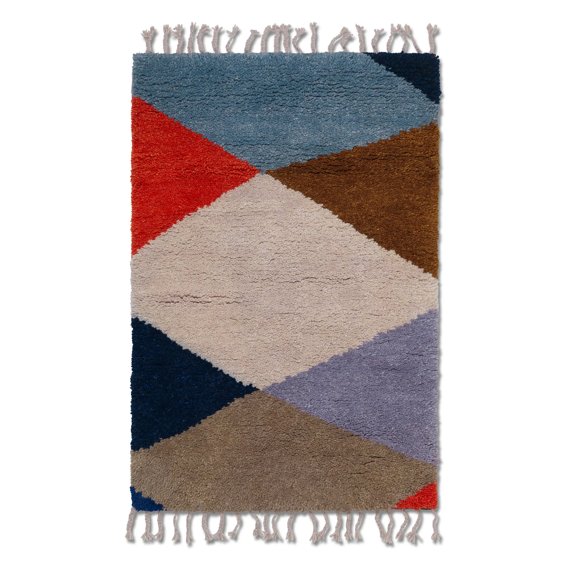 Tapis en laine Harlequin 80x120 cm, Multi Ferm Living
