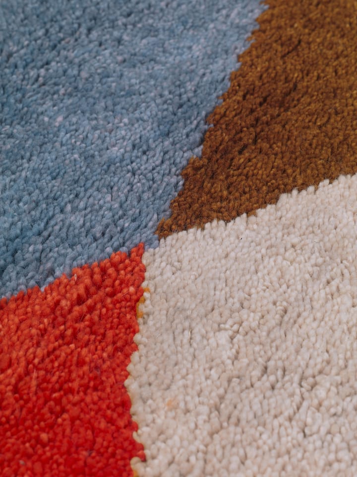 Tapis en laine Harlequin 80x120 cm, Multi Ferm Living