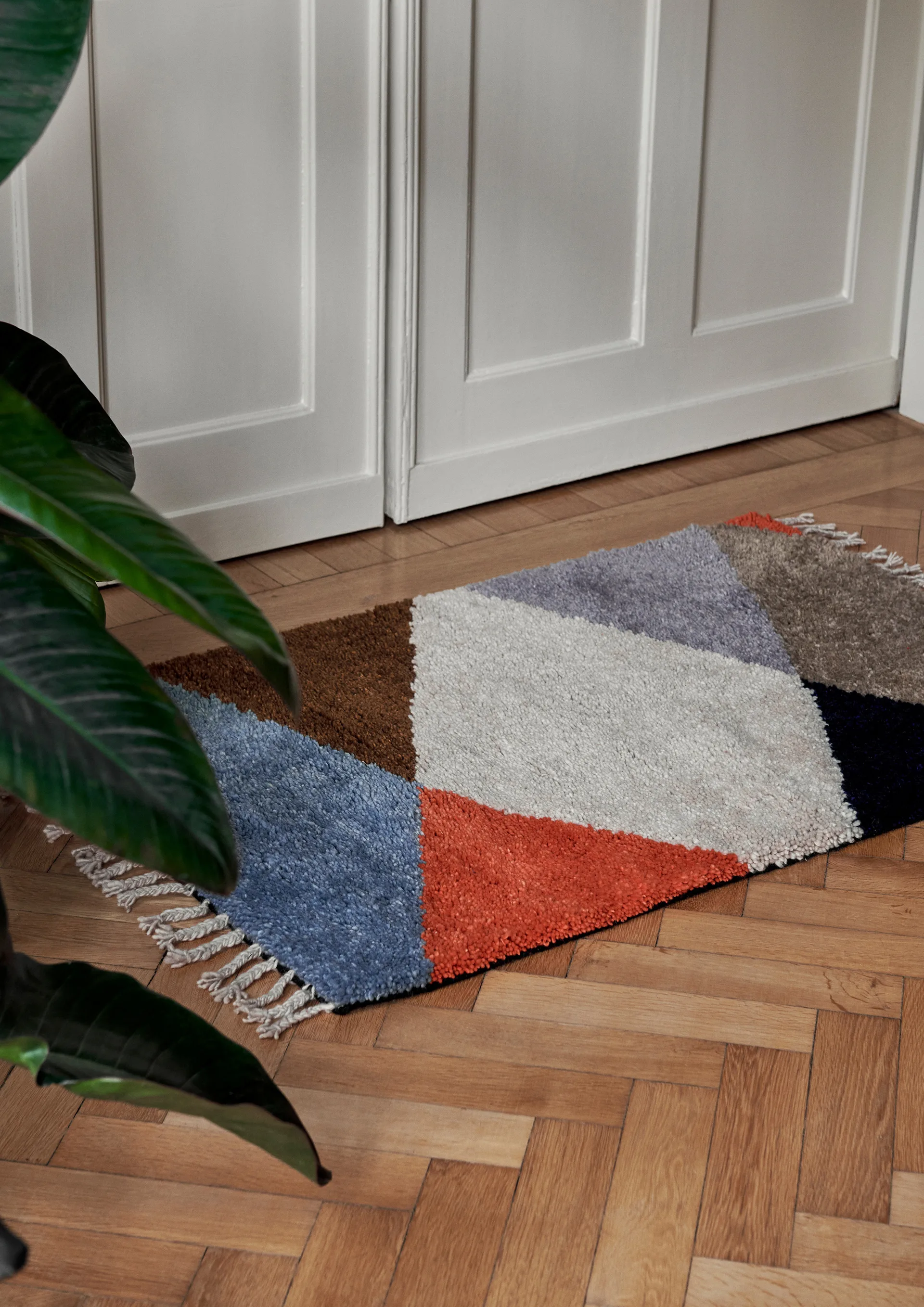 Tapis en laine Harlequin 80x120 cm, Multi Ferm Living