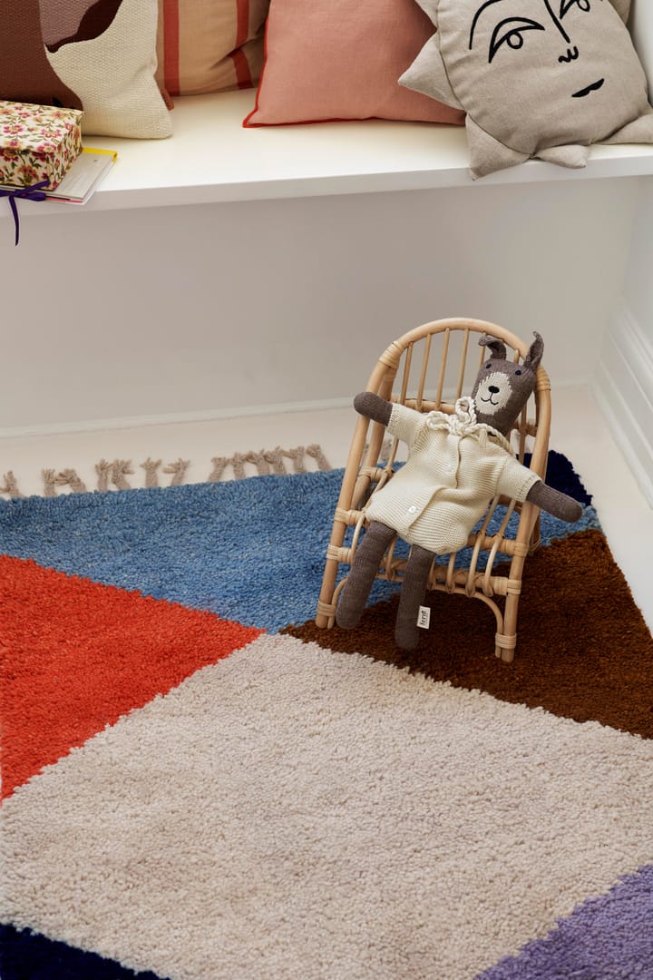Tapis en laine Harlequin 80x120 cm, Multi Ferm Living