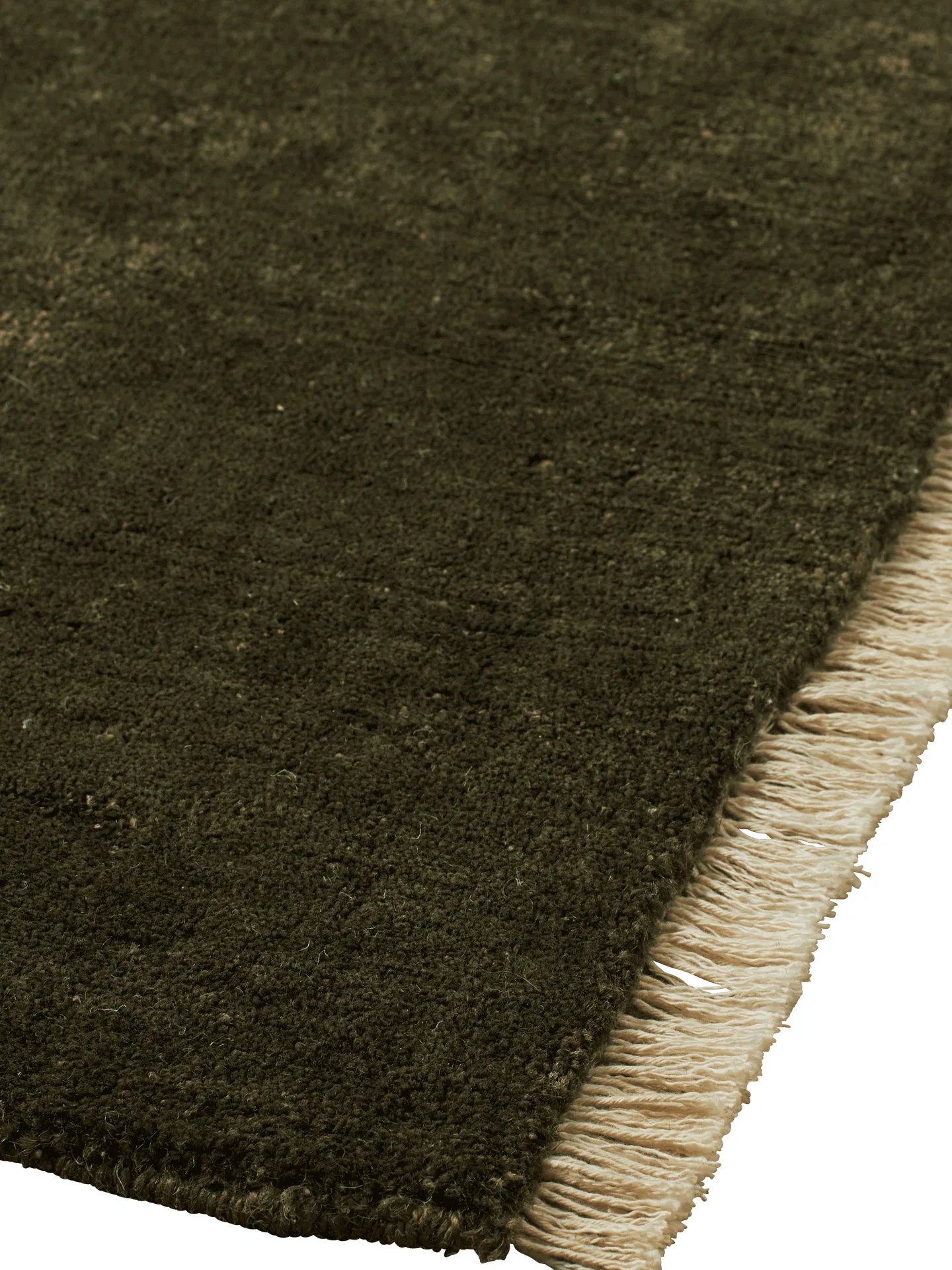 Tapis Firth en jute, Dark olive, 170x240 cm Ferm Living