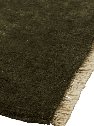 Tapis Firth en jute - Dark olive, 200x300 cm - Ferm Living