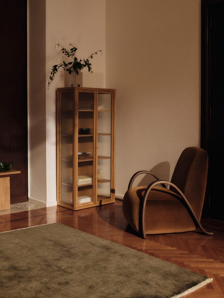 Tapis Firth en jute, Dark olive, 200x300 cm Ferm Living