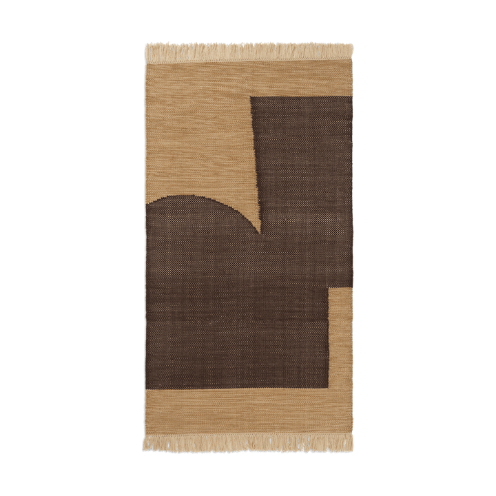 Tapis Forene - Tan-Chocolate, 80x140 cm - ferm LIVING