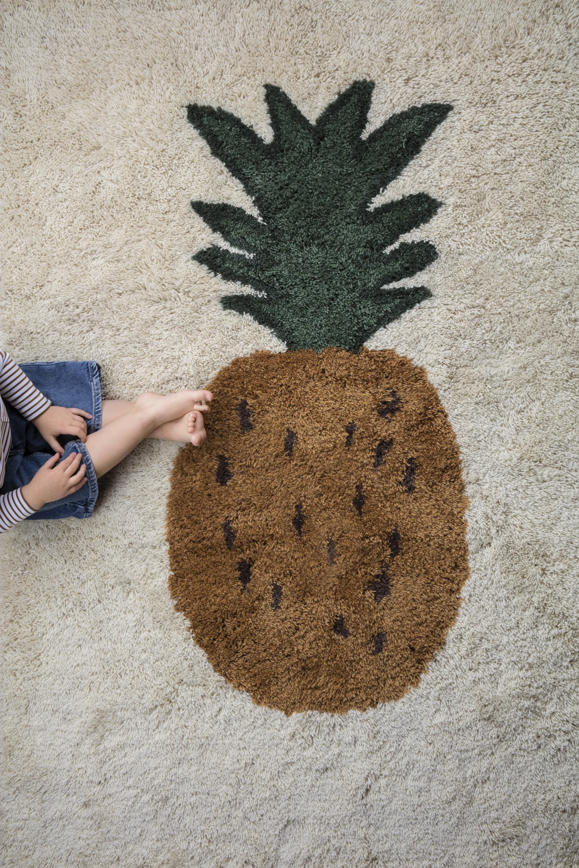 Tapis Fruiticana L 120x180 cm, Pineapple Ferm Living