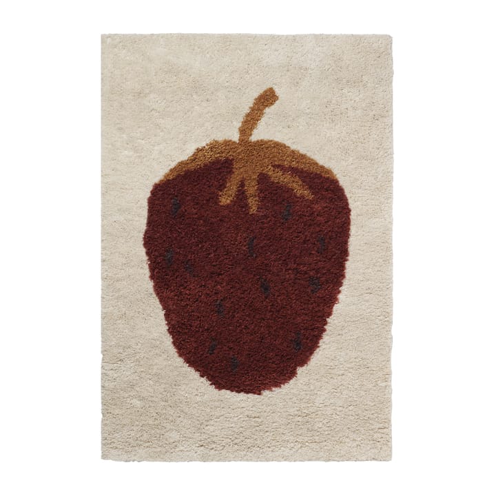 Tapis Fruiticana L 120x180 cm - Strawberry - Ferm LIVING