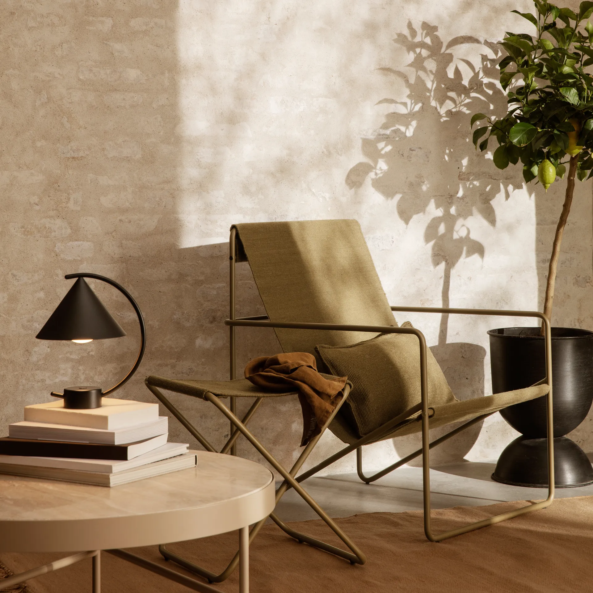 Tapis Hem médium 140x200 cm, Sable Ferm Living