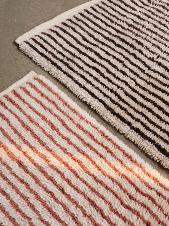 Tapis Kami, Off white-coffee, 80x120 cm Ferm Living