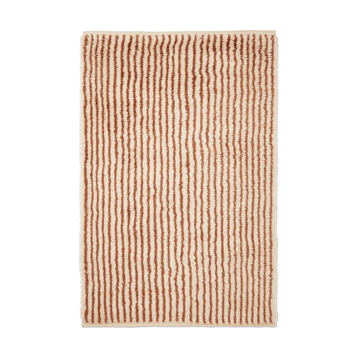 Tapis Kami - Off white-red brown, 120x180 cm - Ferm Living