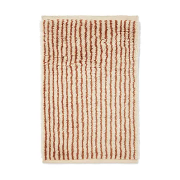 Tapis Kami - Off white-red brown, 80x120 cm - Ferm Living