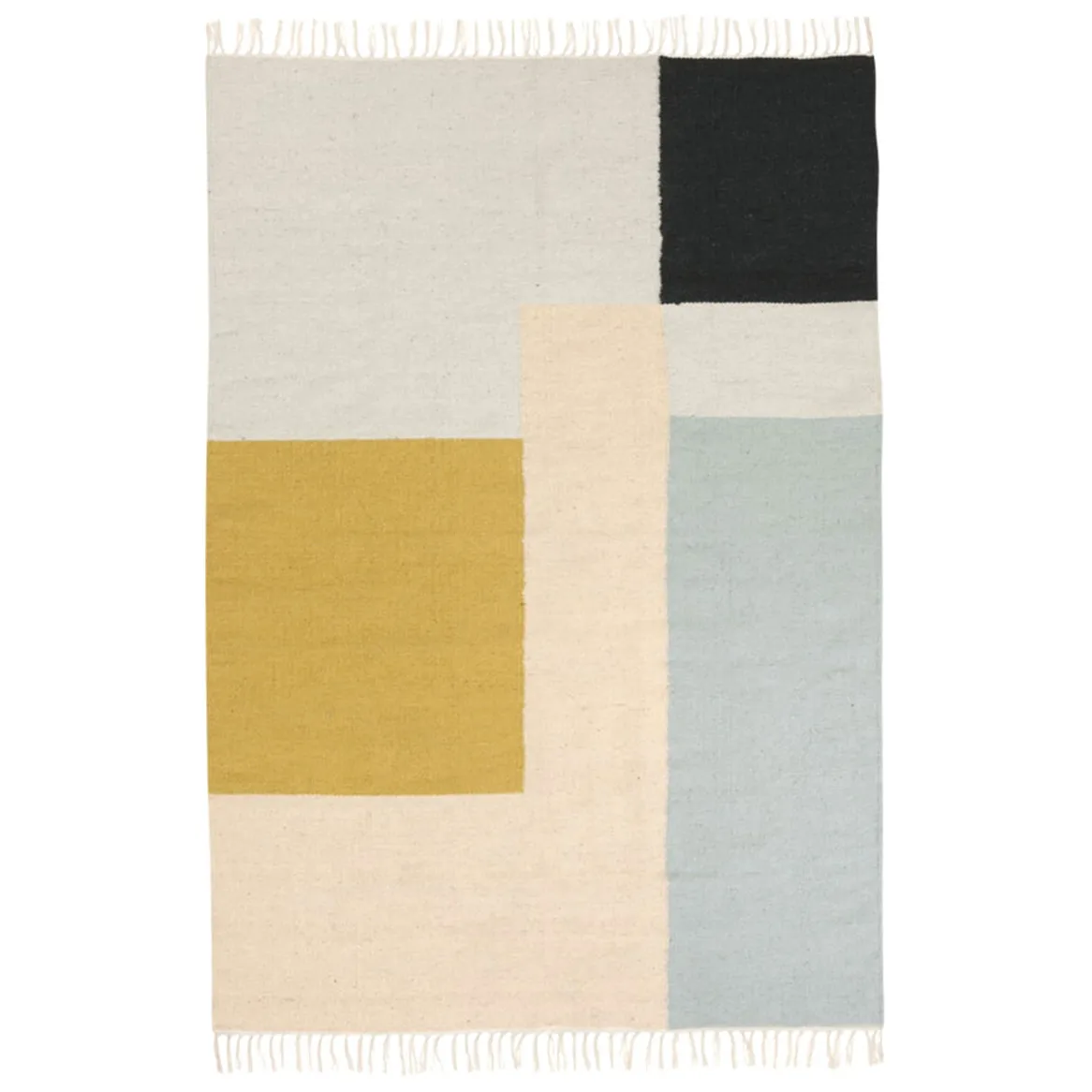 Tapis Kelim 160x250cm, Squares Ferm Living
