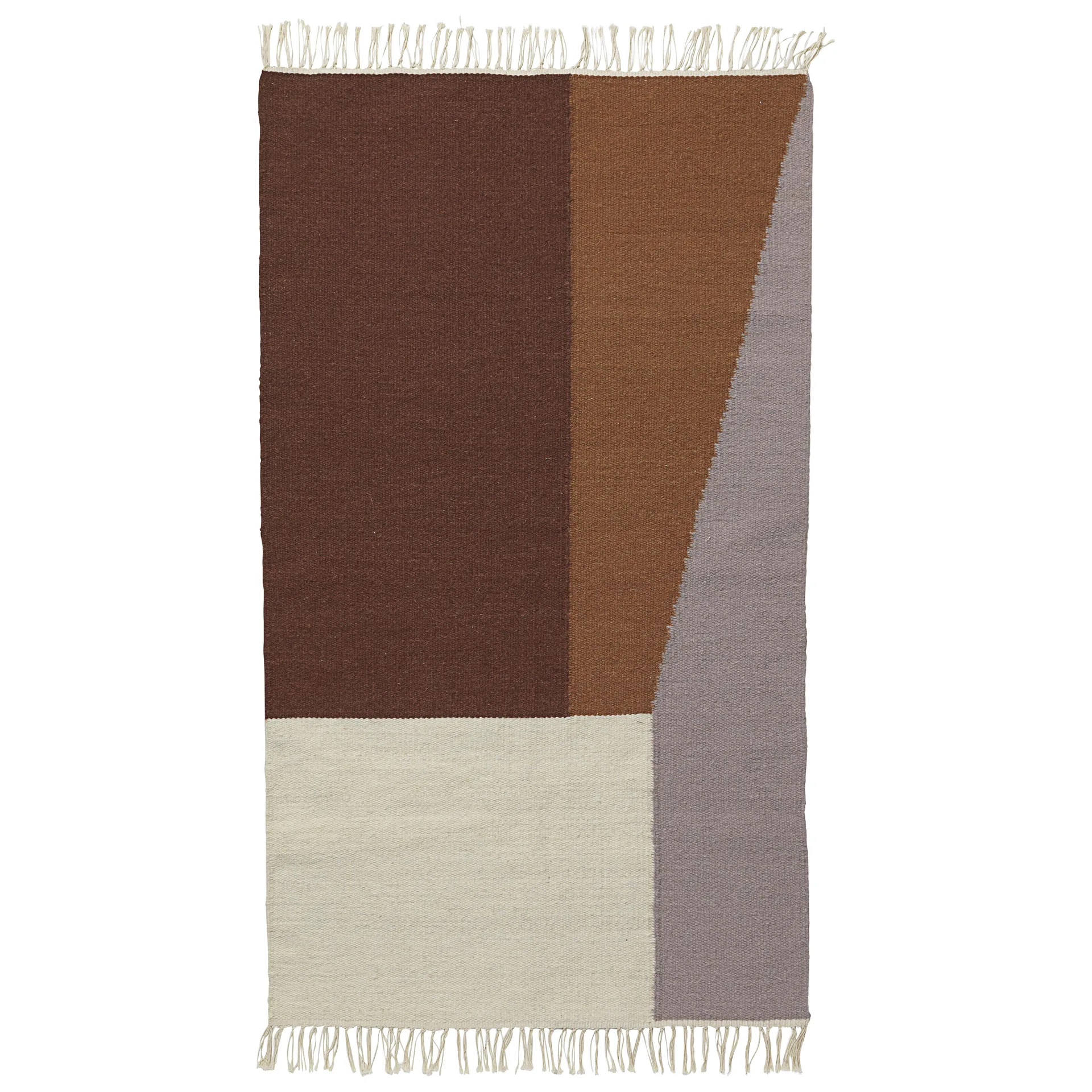 Tapis Kelim petit, bordures Ferm Living