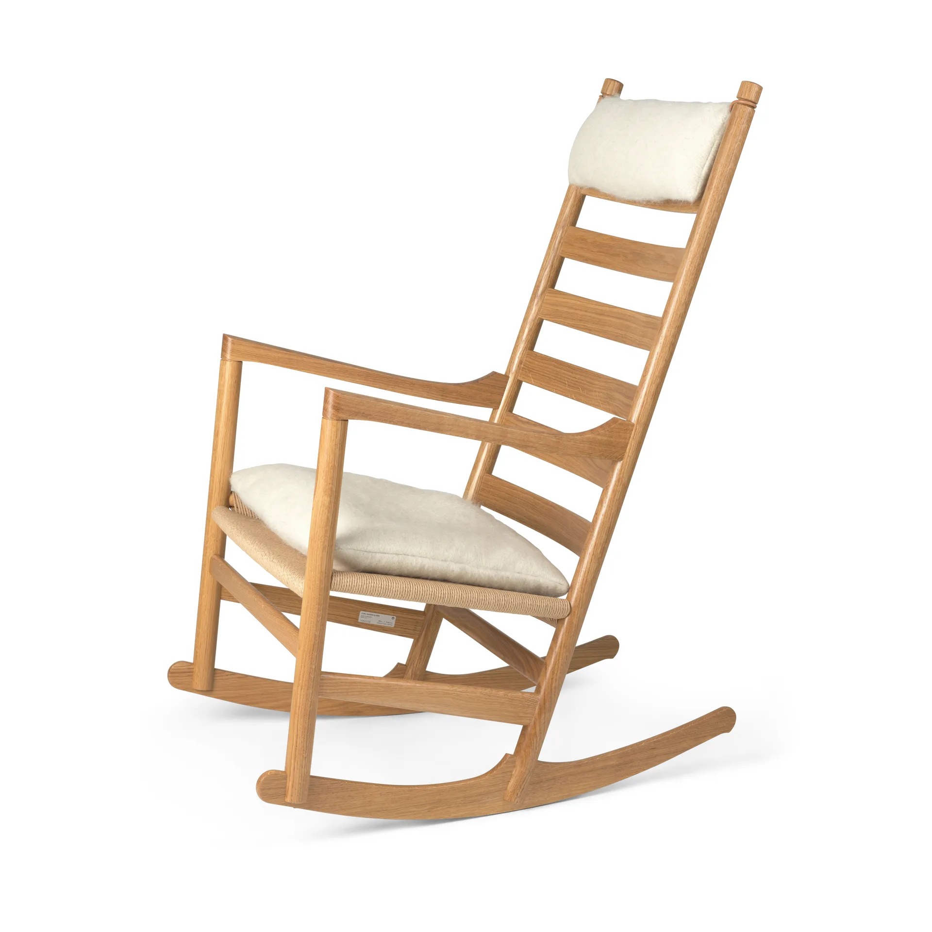 Tapis Lane 70x105 cm, Blanc cassé-Chocolat Ferm Living