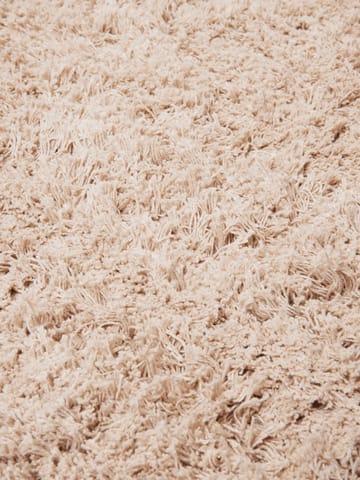 Tapis long pile Amass 140x140 cm - Off-white - Ferm Living