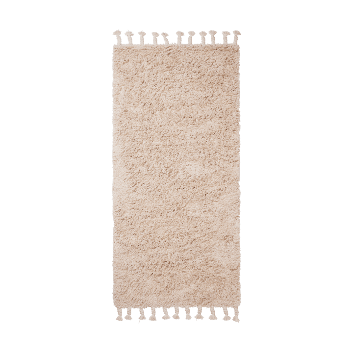 Tapis long pile Amass 70x140 cm - Off-white - Ferm Living