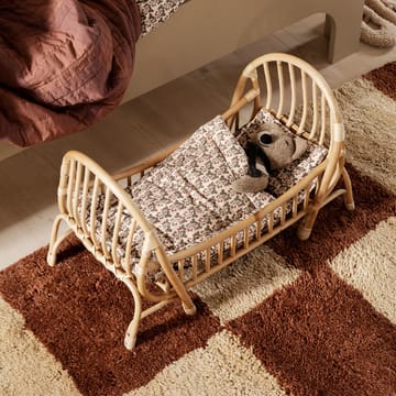 Tapis Mara - bright blue/offwhite, l, 120x180 cm - Ferm Living