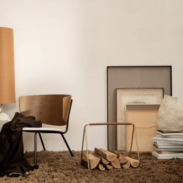 Tapis Meadow High Pile 140x200 cm - Dark beige - Ferm Living