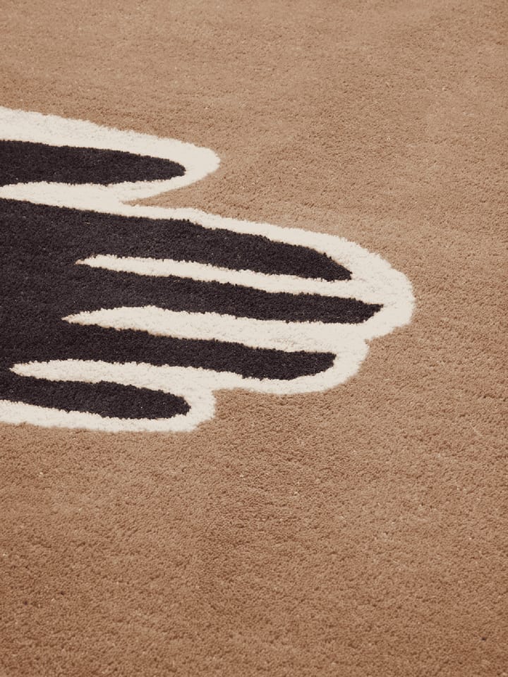 Tapis Pose, Coffee-off white, 200x300 cm Ferm Living