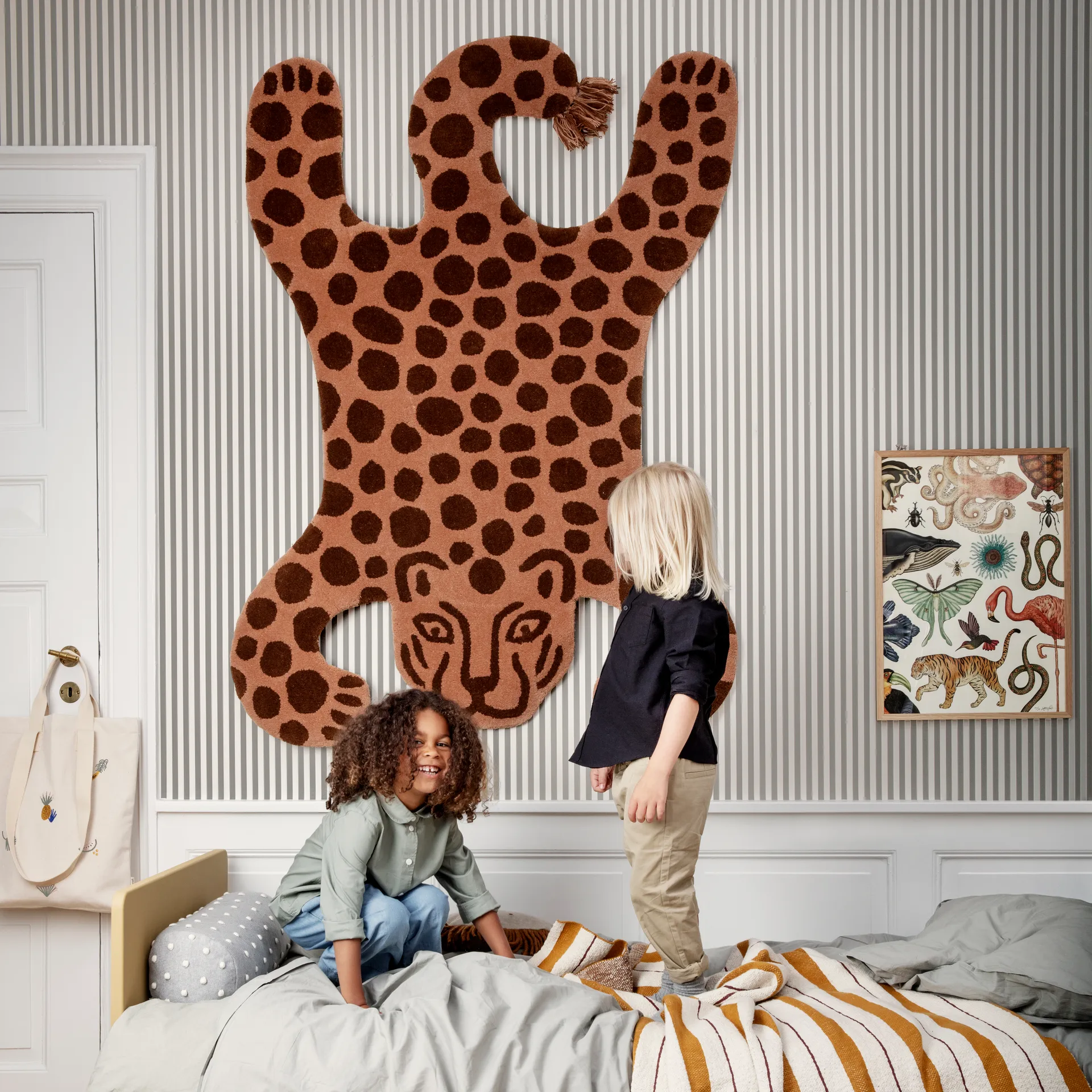 Tapis Safari, léopard Ferm Living