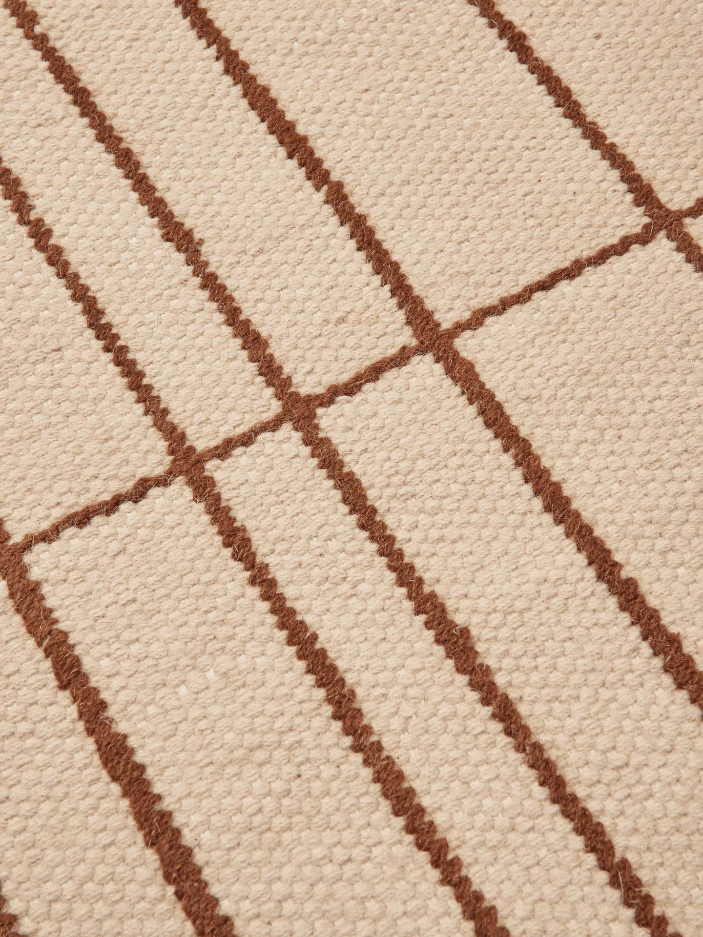 Tapis Sen, Parchment-chestnut, 140x200 cm Ferm Living