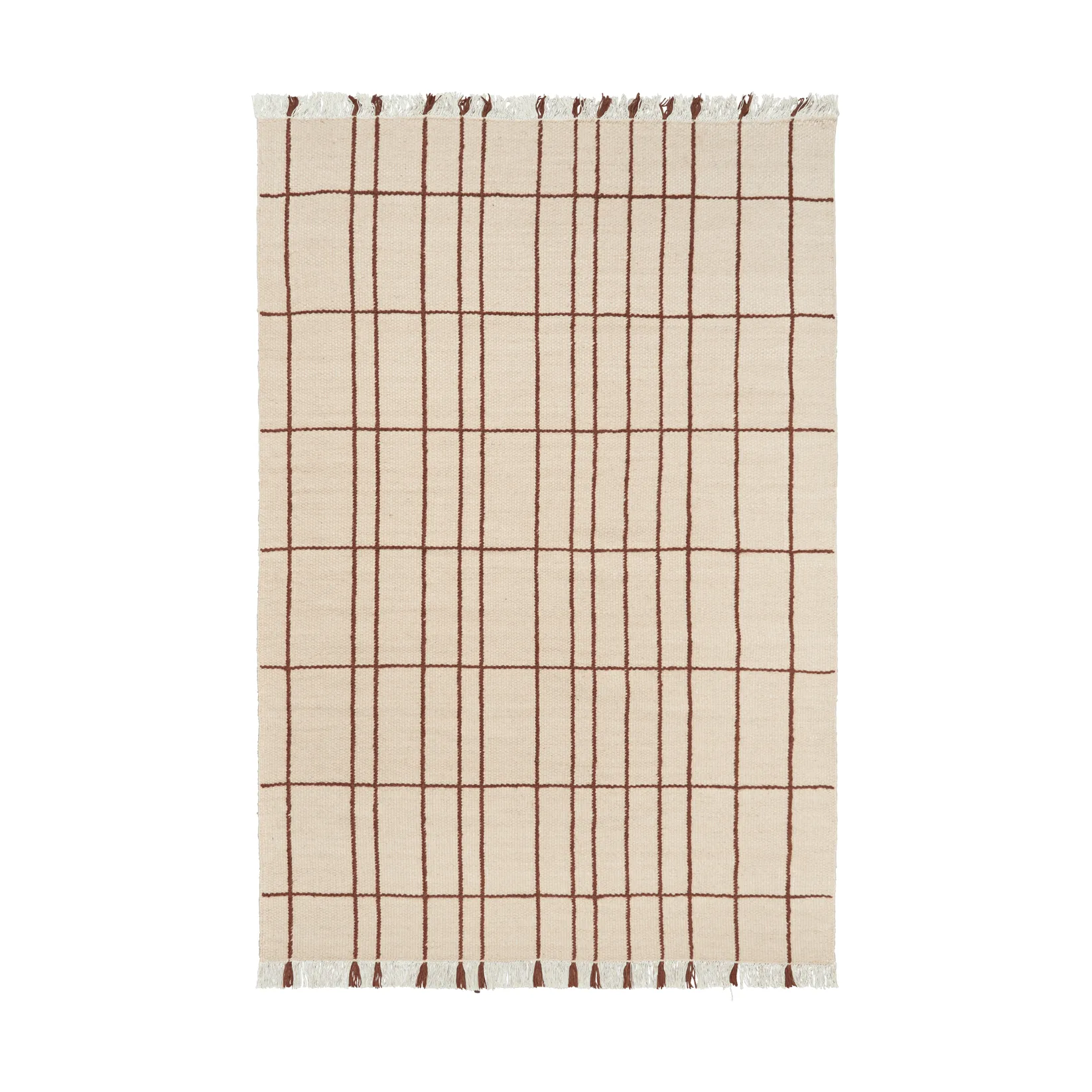 Tapis Sen, Parchment-chestnut, 170x240 cm Ferm Living