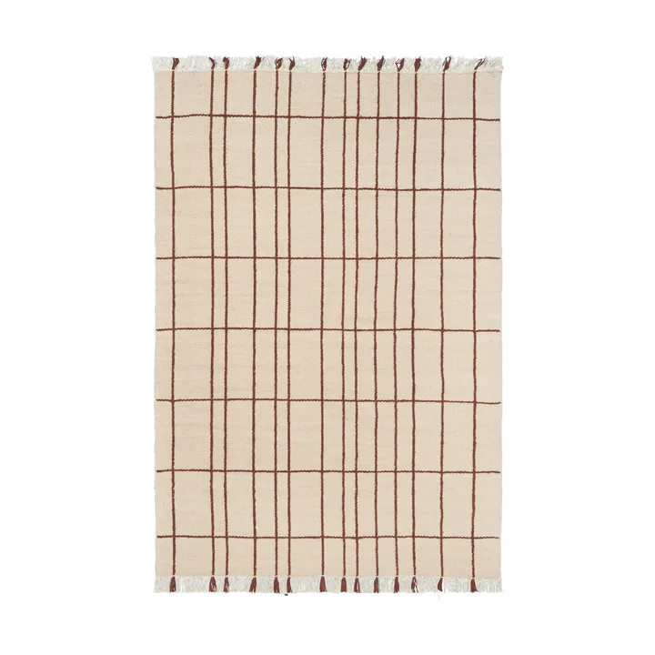 Tapis Sen - Parchment-chestnut, 170x240 cm - Ferm Living