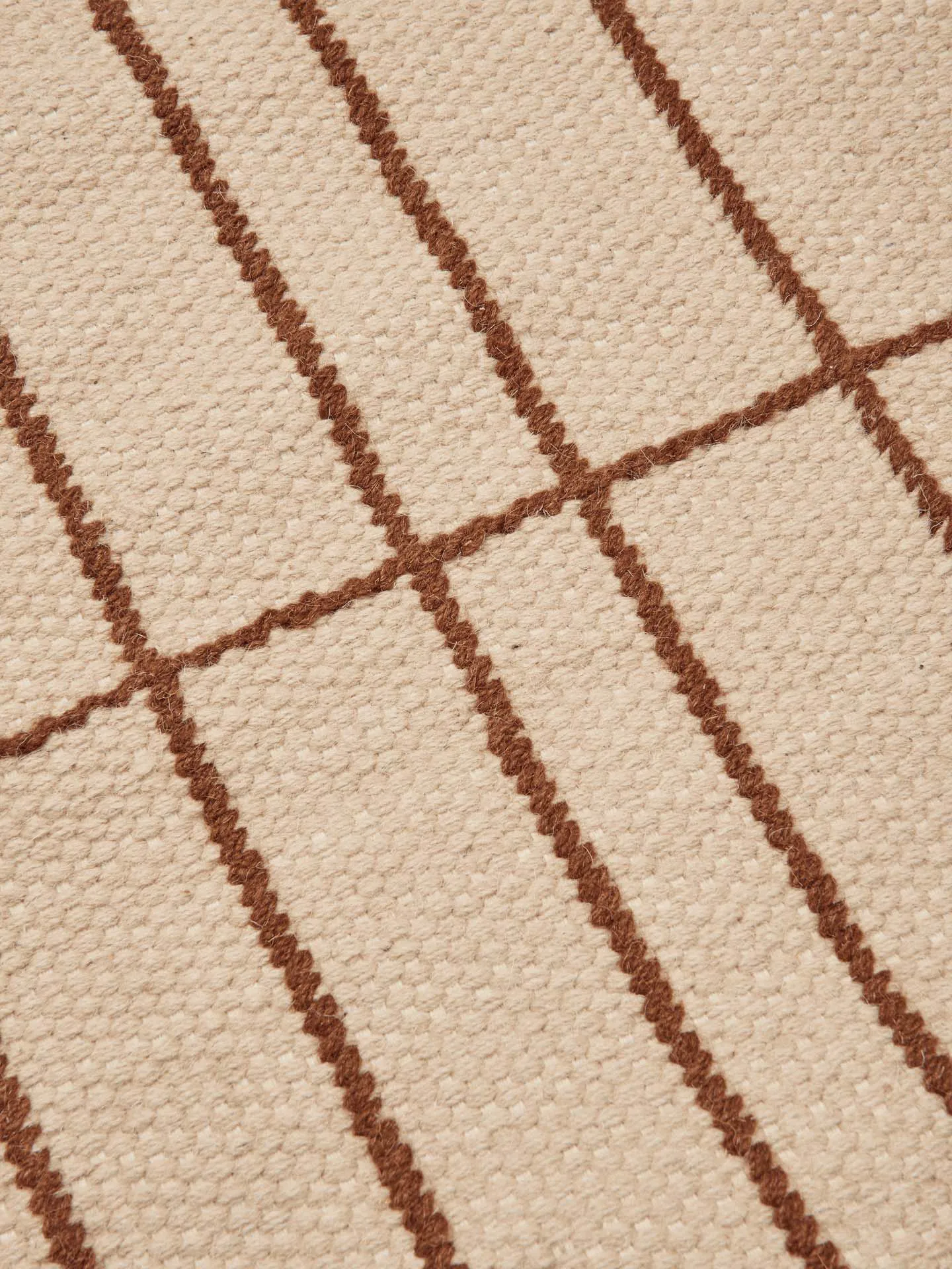 Tapis Sen, Parchment-chestnut, 170x240 cm Ferm Living