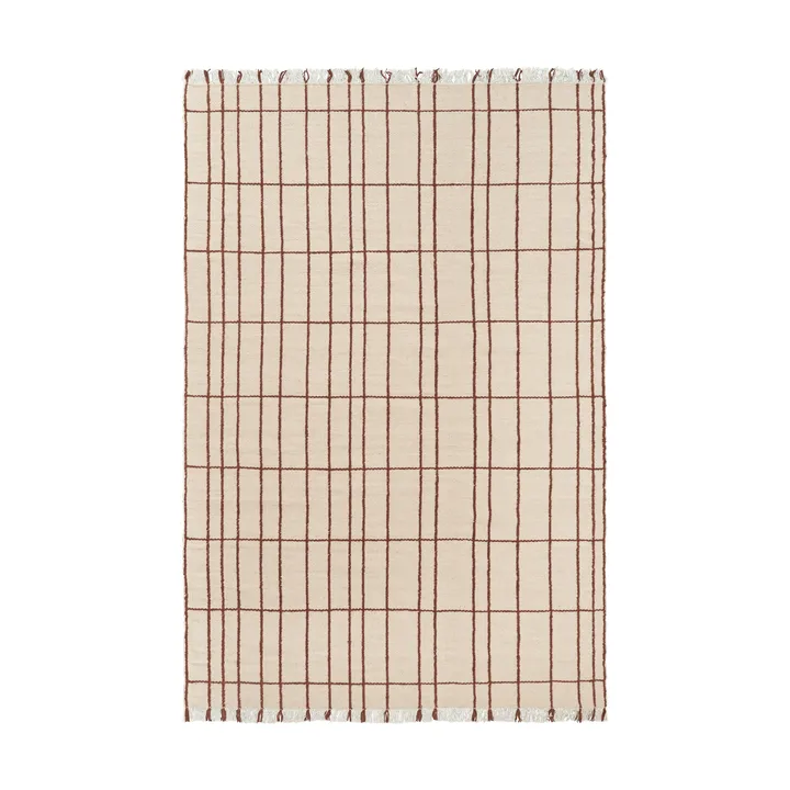 Tapis Sen - Parchment-chestnut, 200x300 cm - Ferm Living