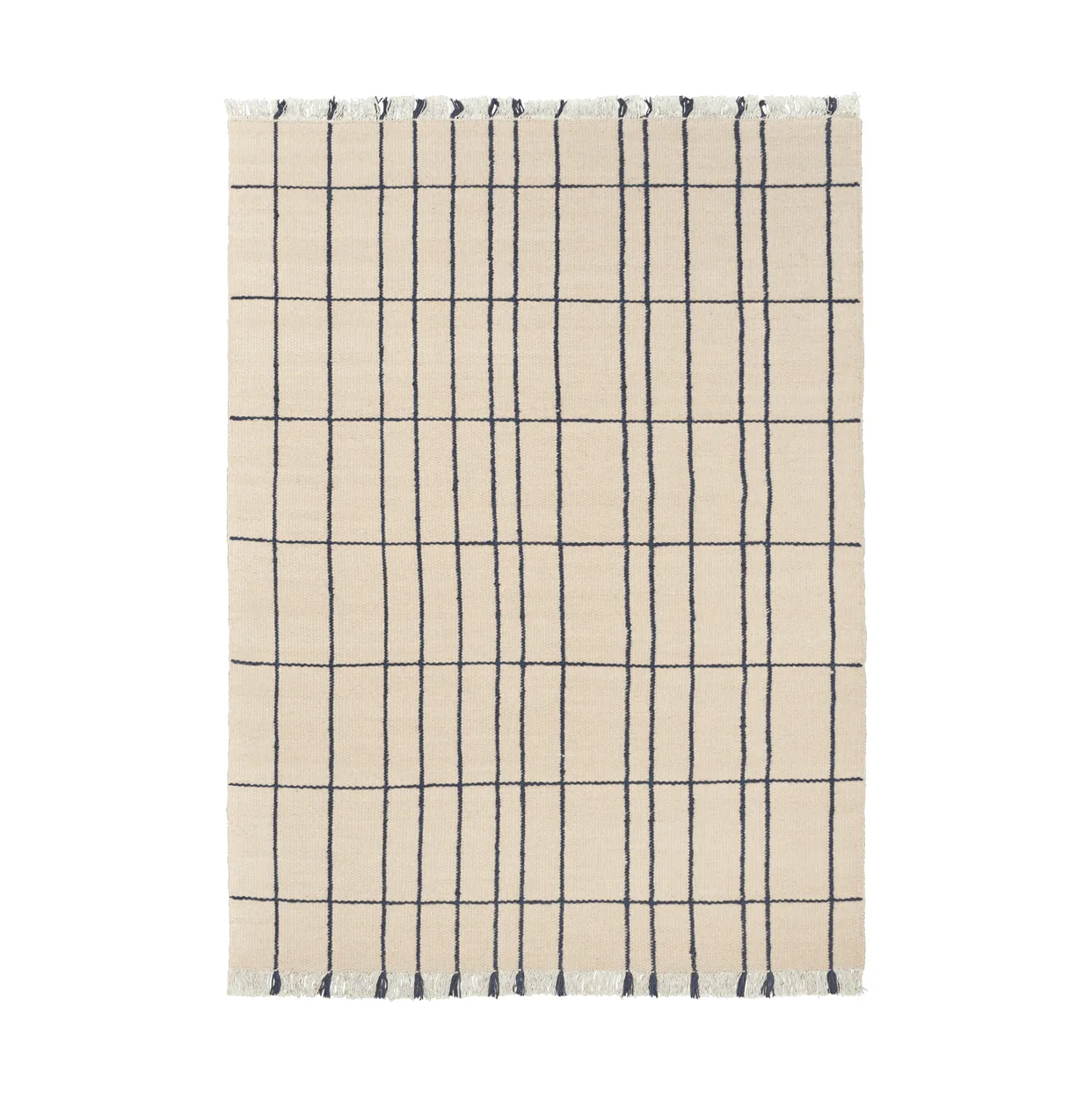Tapis Sen, Parchment-indigo, 140x200 cm Ferm Living