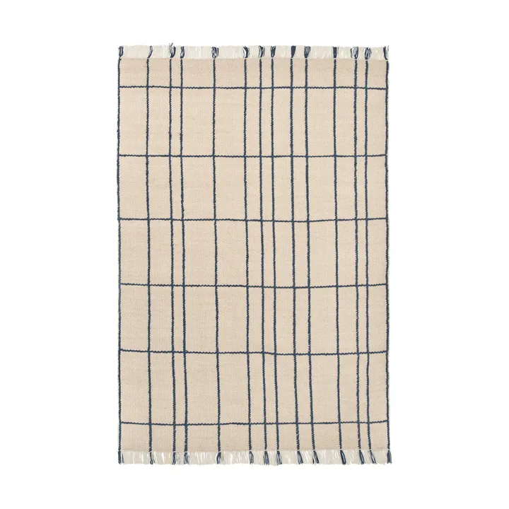 Tapis Sen - Parchment-indigo, 170x240 cm - Ferm Living