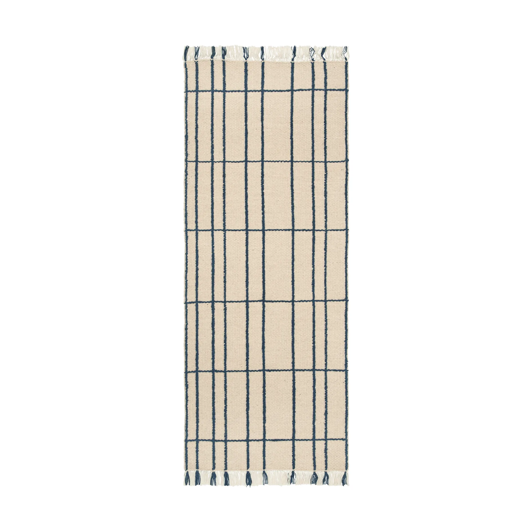 Tapis Sen, Parchment-indigo, 80x200 cm Ferm Living