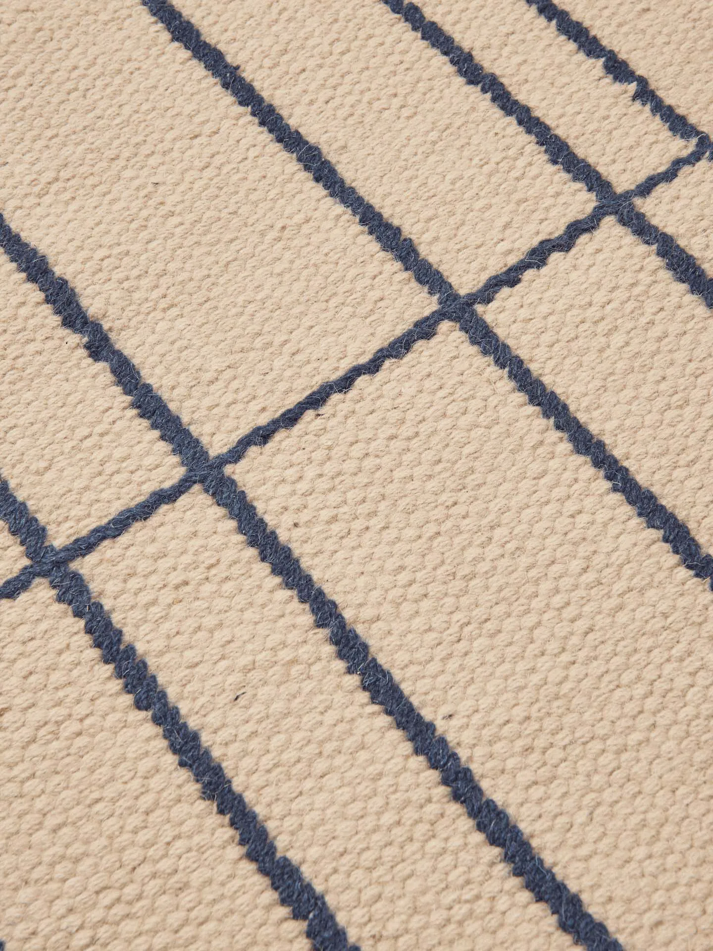 Tapis Sen, Parchment-indigo, 80x200 cm Ferm Living