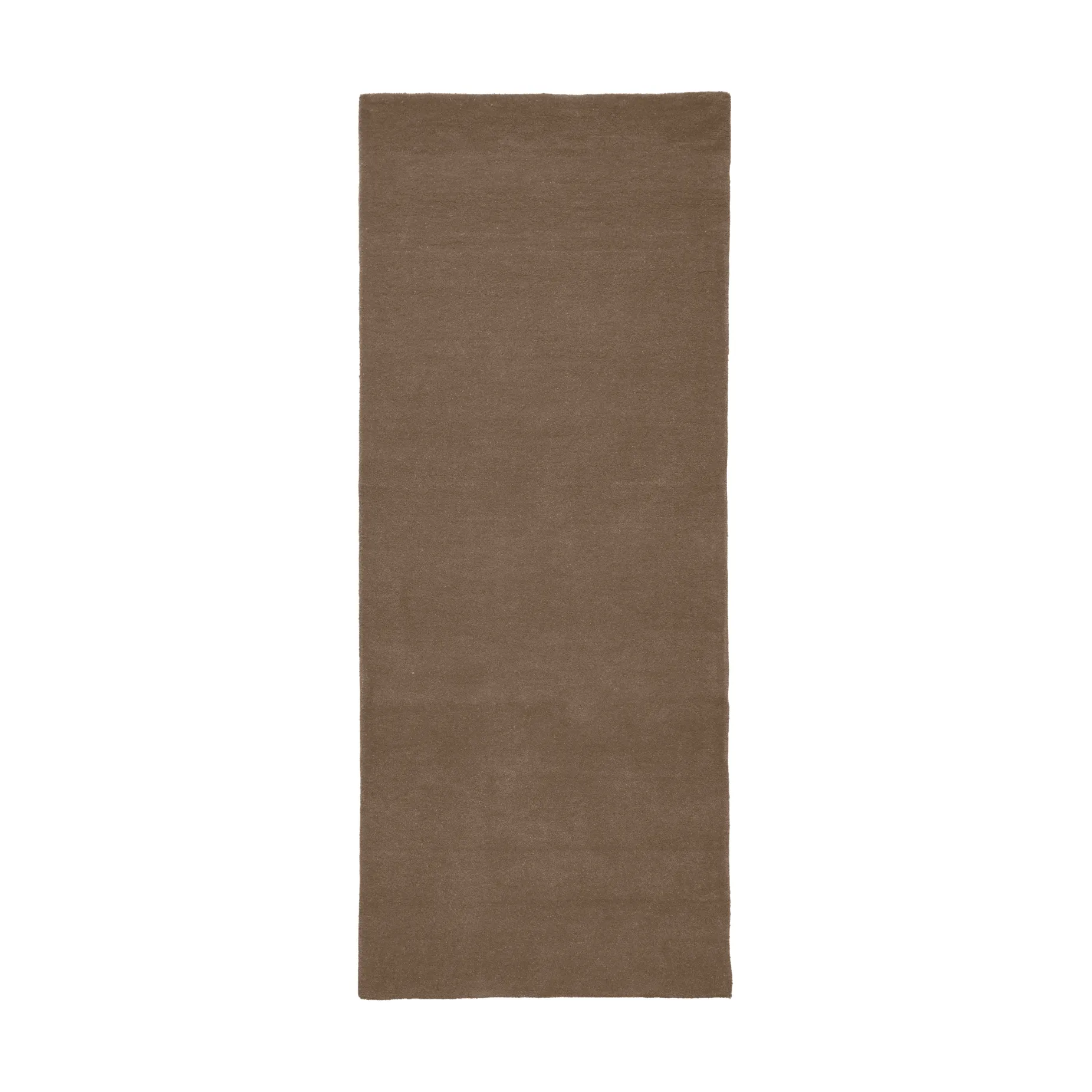Tapis touffeté Stille, Brun cendré, 80x200 cm Ferm Living